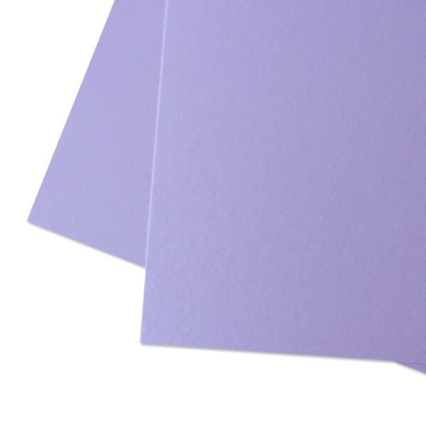 Cartulina premium Perlada Mintopía 12"x12" Shimmer lila pastel. Mintopía