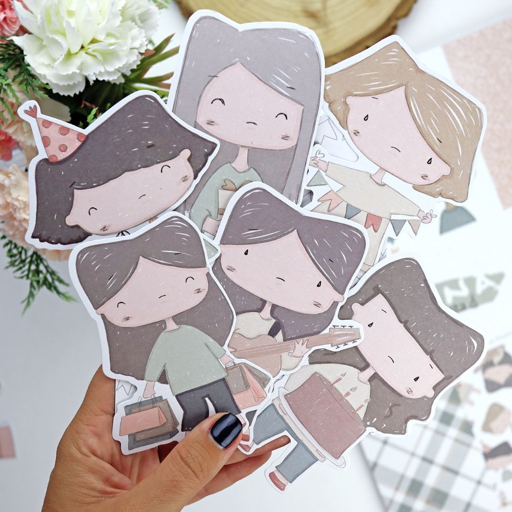 Set troquelados Ohana de fiesta, de Alúa Cid 2 Set troquelados Ohana de fiesta, de Alúa Cid - Imagen 2