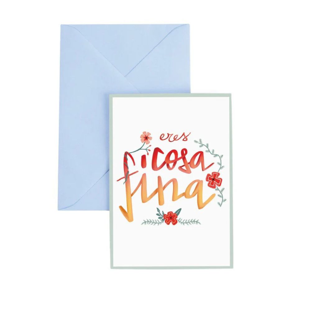 Tarjeta de felicitación - Eres cosa fina. Pedrita Parker 1 Tarjeta de felicitación - Eres cosa fina. Pedrita Parker