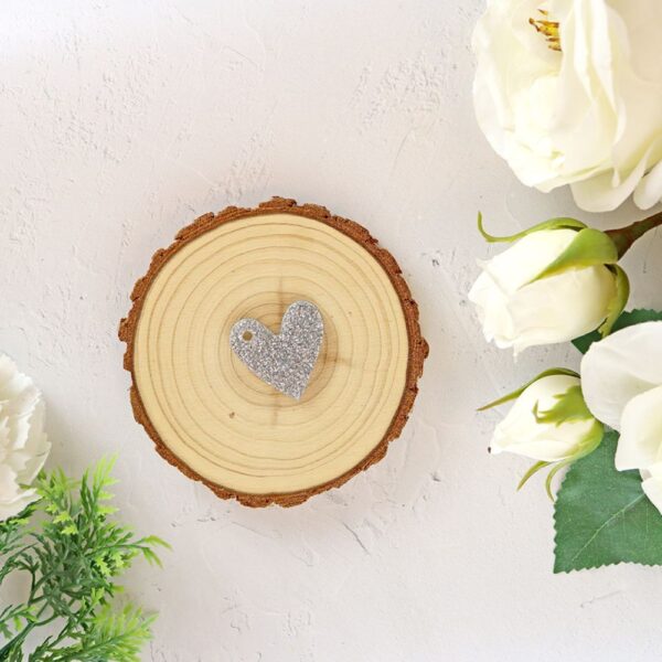 Corazón metacrilato tiffanys. Alúa Cid
