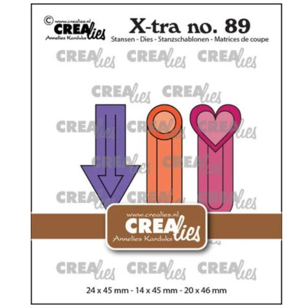 Troquel clips nº89. Crealies
