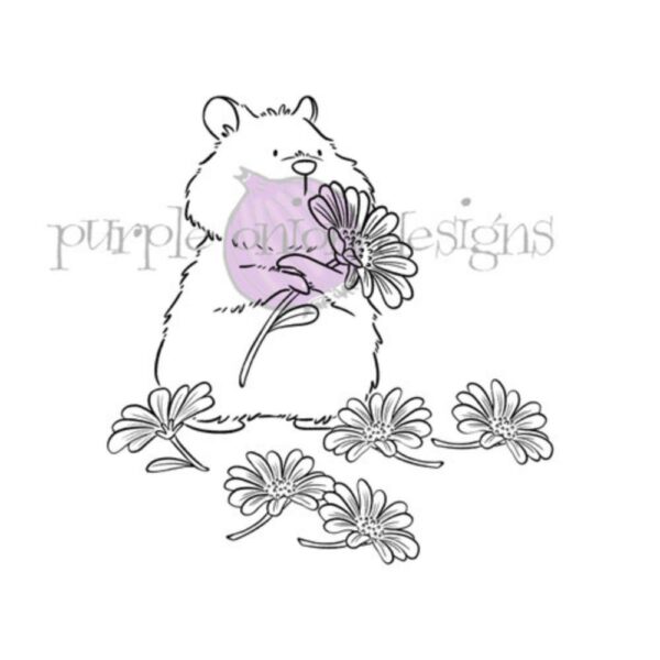 Sello Chilliezgraphy by Pei - Picking Daisies. Purple onion designs