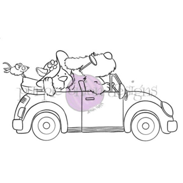 Sello Chilliezgraphy by Pei - Road Tripping. Purple onion designs