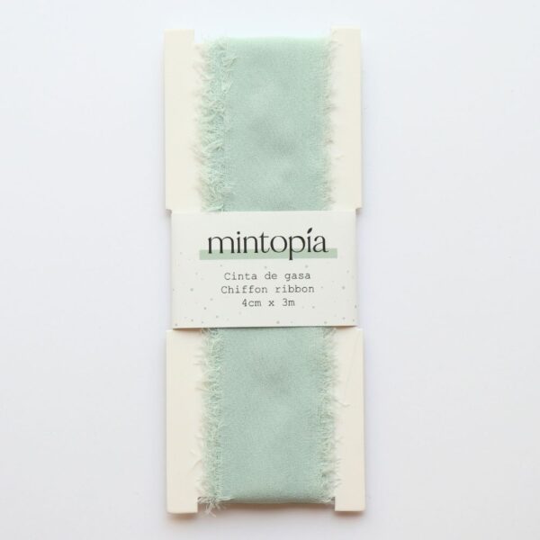 Cinta de gasa Mintopía 4 cm x 3 m Ice Blue