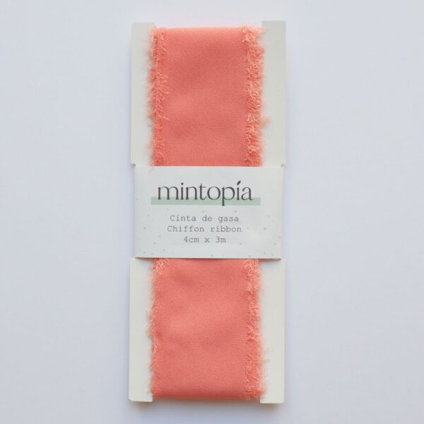 Cinta de gasa Mintopía 4 cm x 3 m Pale Peach