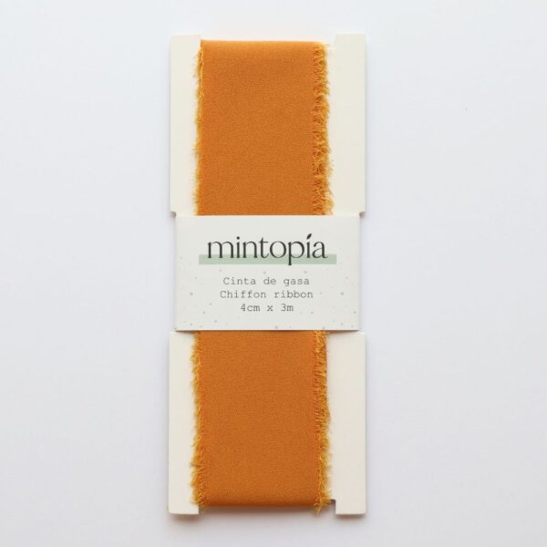 Cinta de gasa Mintopía 4 cm x 3 m Mustard