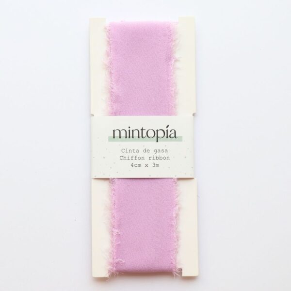 Cinta de gasa Mintopía 4 cm x 3 m Lilac