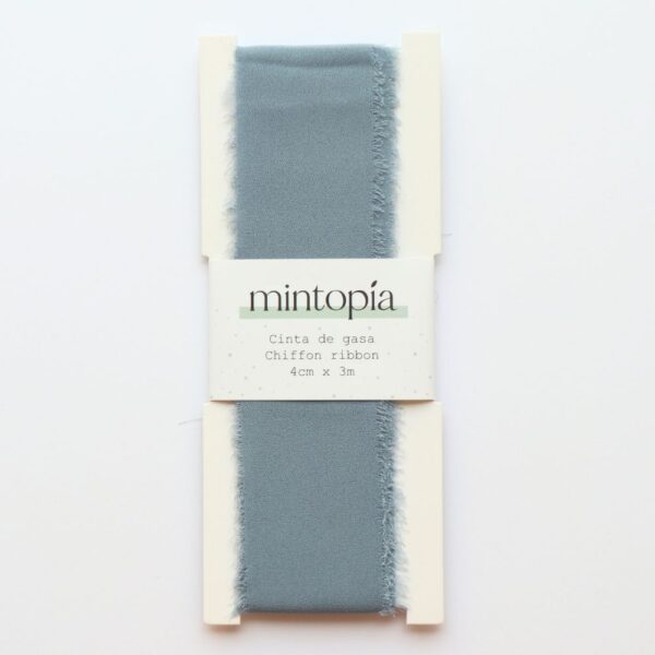 Cinta de gasa Mintopía 4 cm x 3 m Powder Blue