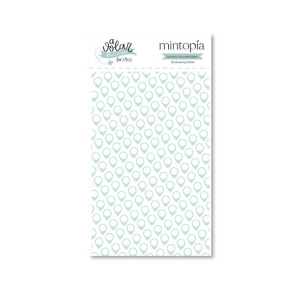 Carpetas de embossing 3"x5" Geotags A volar Travel Stories de Mintopía