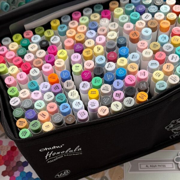 Ohuhu Honolulu 168 Colors Dual Tips Alcohol Art Markers