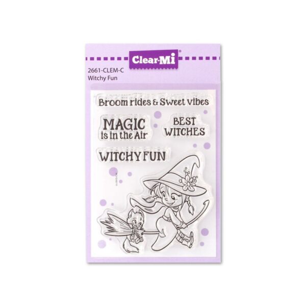 Sello Witchy Fun. Clear Mi