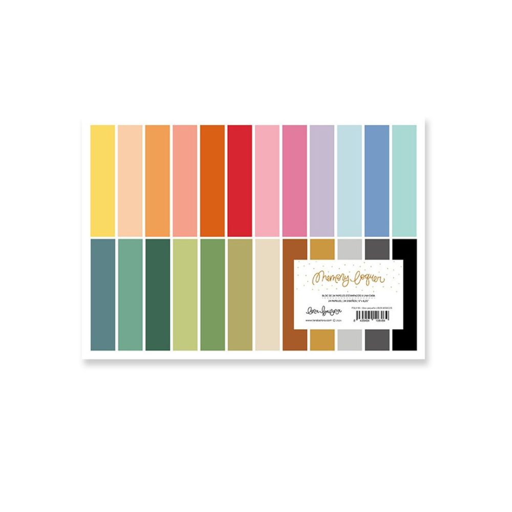 Paper pad 24 papeles lisos a una cara 250 grs 15,2x20,3 cm. Lora Bailora 1 Paper pad 24 papeles lisos a una cara 250 grs 15,2x20,3 cm. Lora Bailora