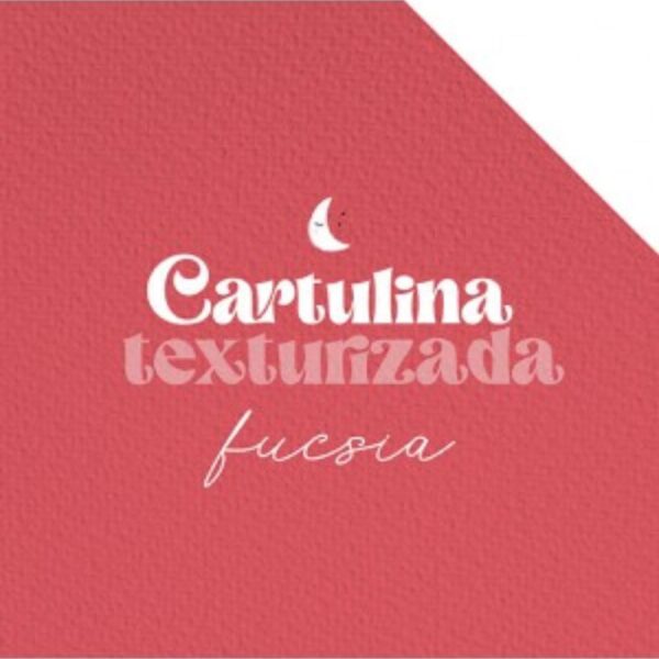 Cartulina texturizada Fucsia