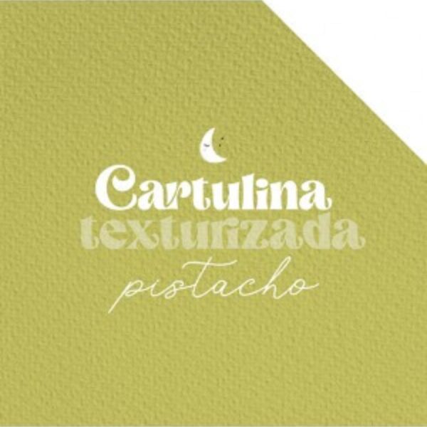 Cartulina texturizada Pistacho