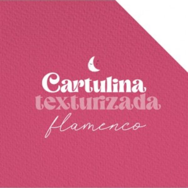 Cartulina texturizada Flamenco