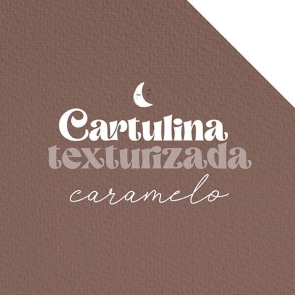 Cartulina texturizada Caramelo