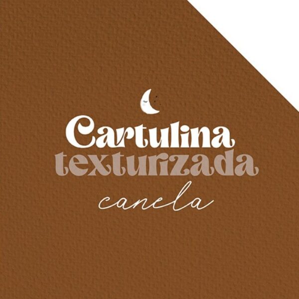 Cartulina texturizada Canela