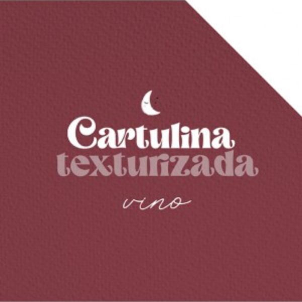 Cartulina texturizada Vino