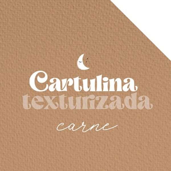 Cartulina texturizada Carne