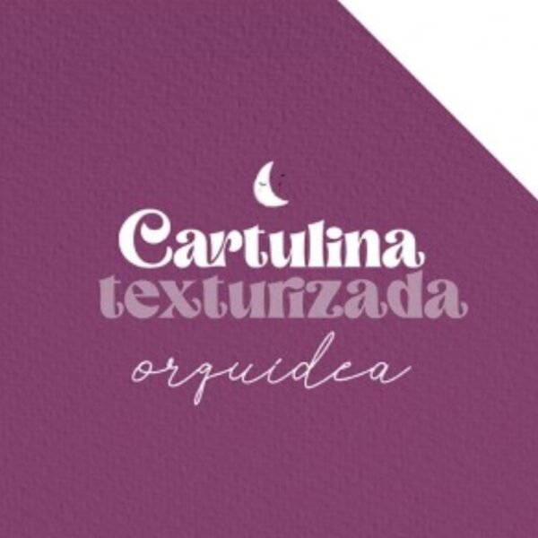 Cartulina texturizada Orquídea
