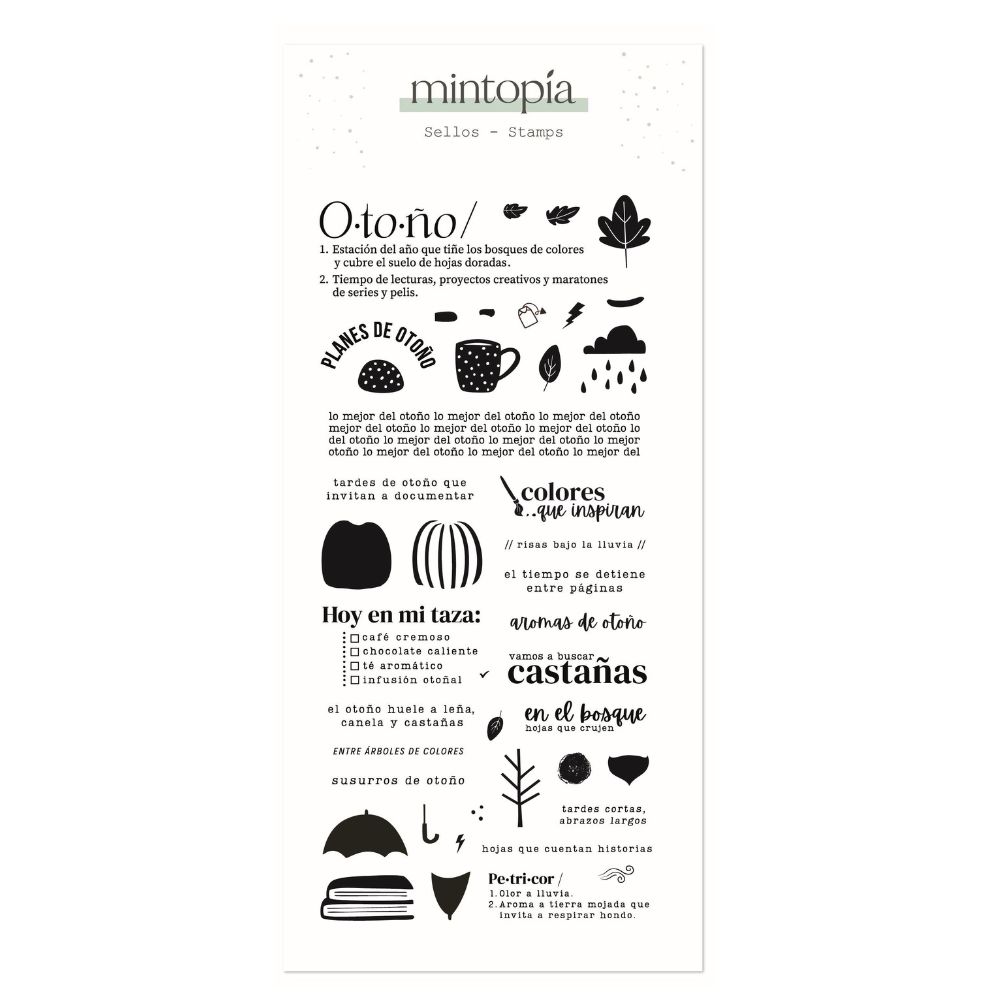 Sello de Mintopía Otoño CASTELLANO by Scrapbypat 1 Sello de Mintopía Otoño CASTELLANO by Scrapbypat
