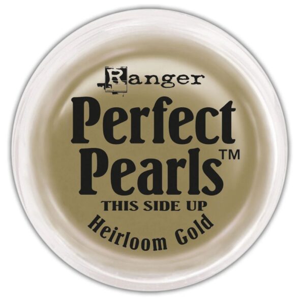 Perfect pearls pigment powder Heirloom gold. Ranger