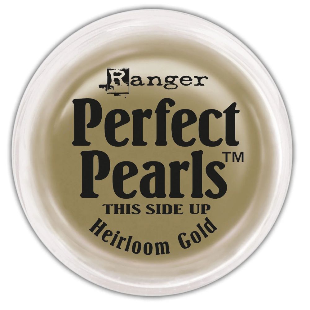 Perfect pearls pigment powder Heirloom gold. Ranger 1 Perfect pearls pigment powder Heirloom gold. Ranger