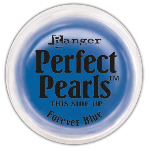 Perfect pearls pigment powder Forever blue. Ranger