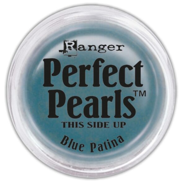 Perfect pearls pigment powder Blue patina. Ranger