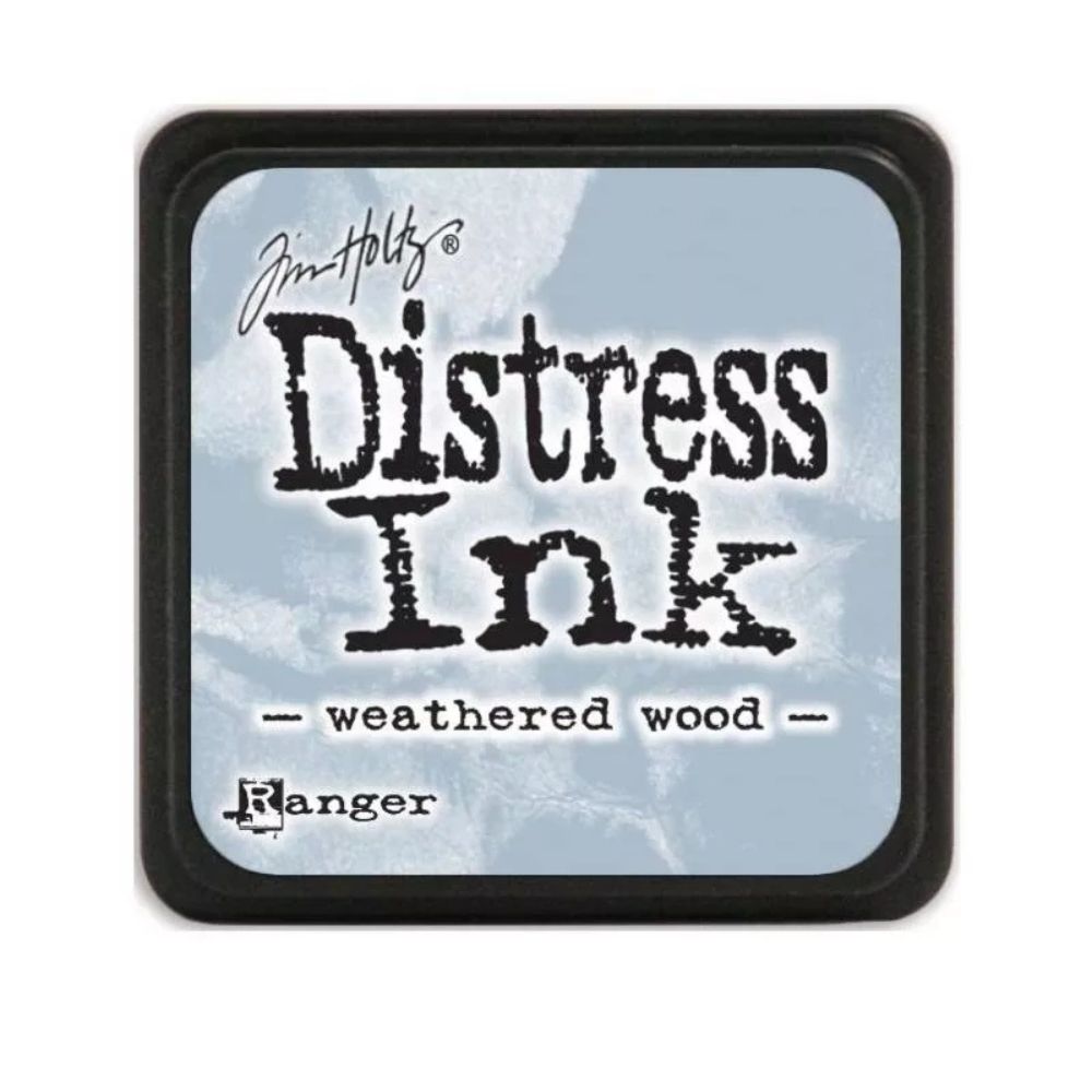 Tinta Ranger Distress Weathered Wood mini 1 Tinta Ranger Distress Weathered Wood mini