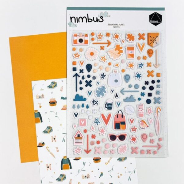 Scrapbooking en Cáceres 16 Puffy formas Nimbus. Dunaon