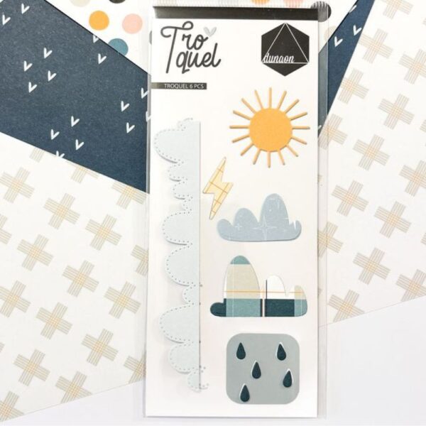 Scrapbooking en Cáceres 10 Troquel clima. Dunaon