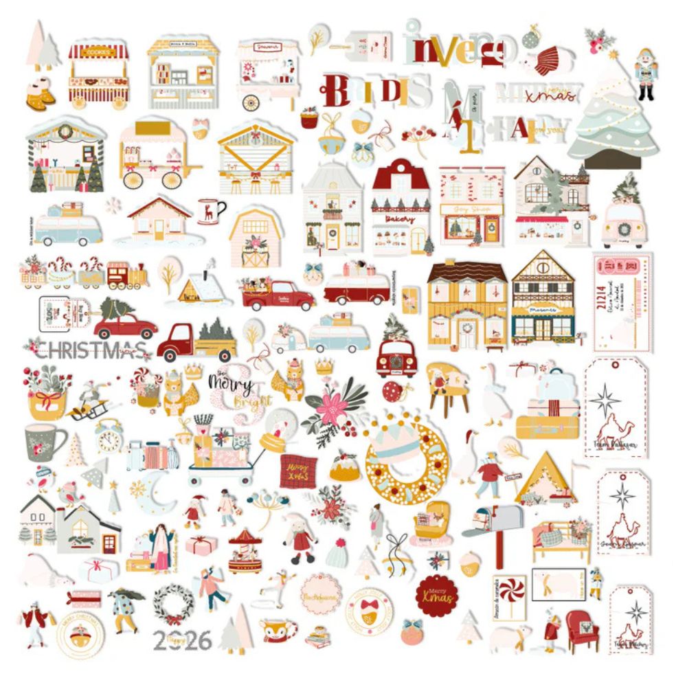 Die cuts Babe it's cold outside. Mintopía 1 Die cuts Babe it's cold outside. Mintopía