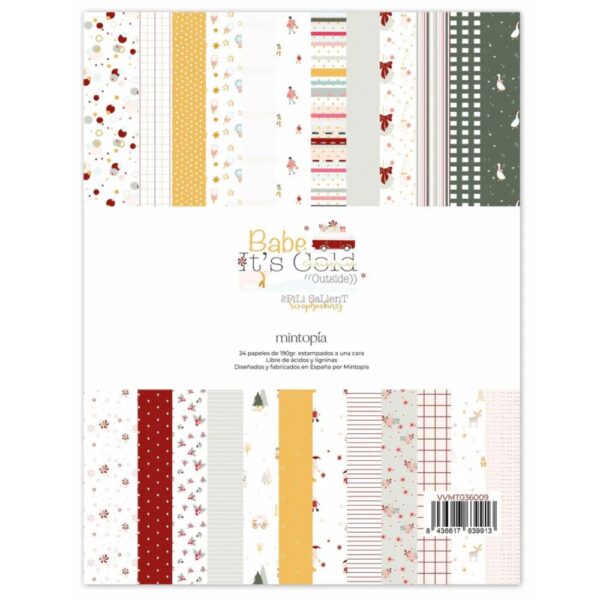 Pad 6x8 Babe it's cold outside. Mintopía