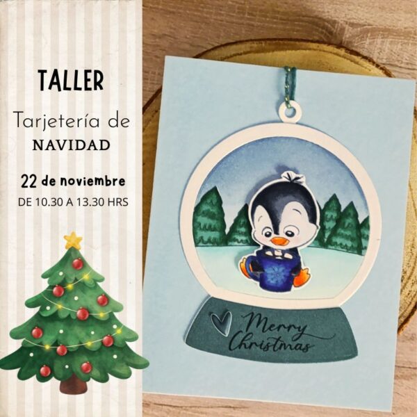 Taller tarjetería de Navidad | Ana García ~ 22/nov