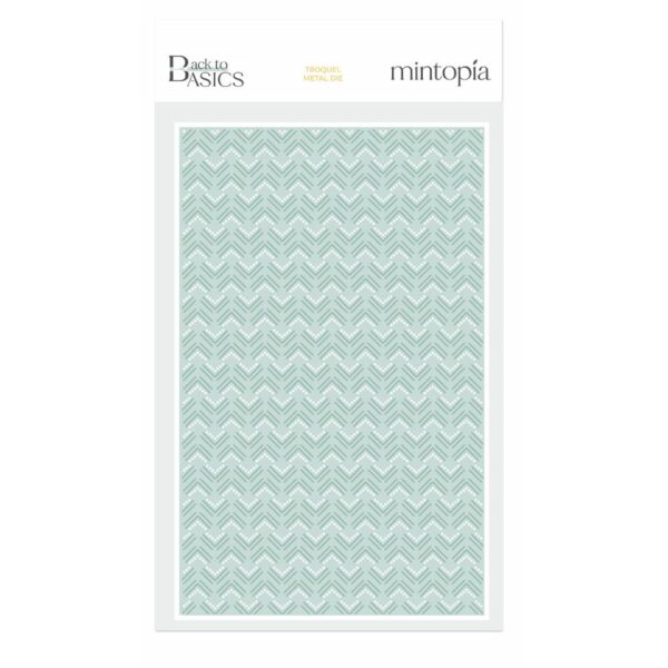 Troquel BTB Mintopía Fondo Geométrico Espigas