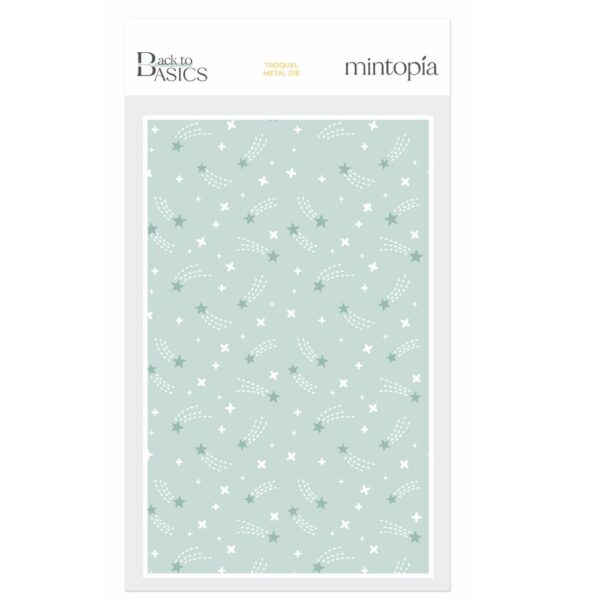 Troquel BTB Mintopía Fondo estrellas fugaces