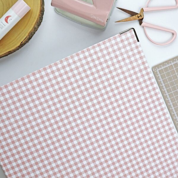 Carpeta 9×12″ Vichy Teja de Alúa Cid