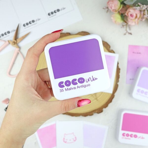 Tinta Malva Antiguo de COCOink. Alúa Cid