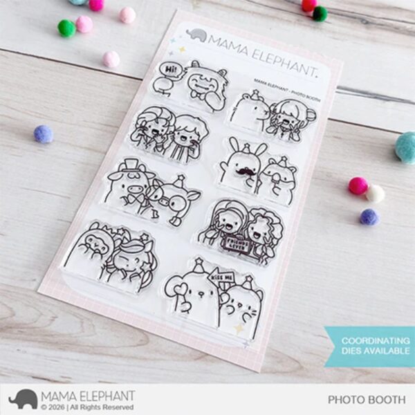 Sello Photo booth. Mama Elephant