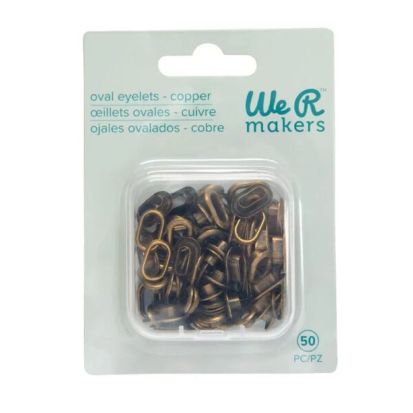 Ojales Cobre Oval Crop-A-Dile. We R Makers