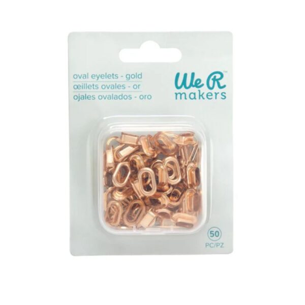 Ojales Dorados Oval Crop-A-Dile. We R Makers