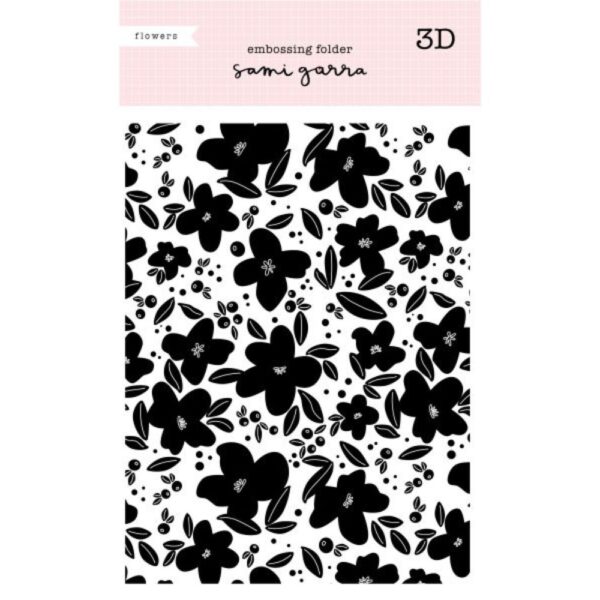 Carpeta de embossing 3D Flowers Sobremesa. Sami Garra