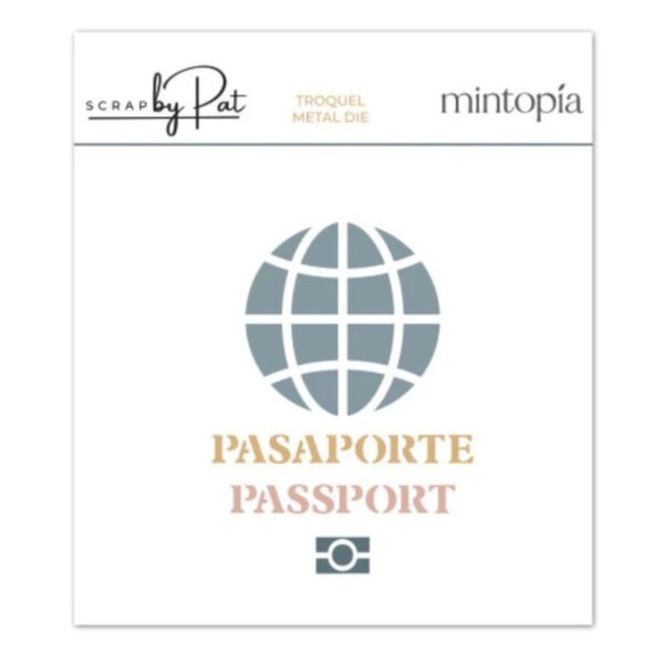 Troquel Scrapbypat Pasaporte
