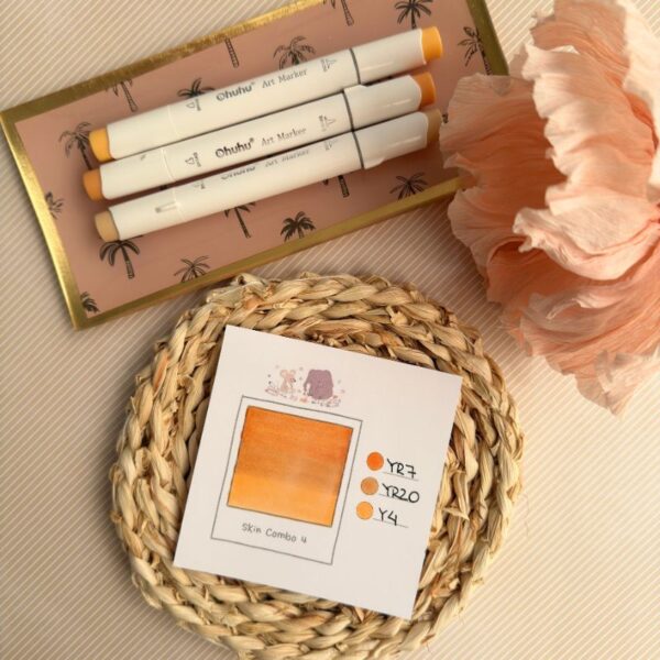 Ohuhu combo 4: skin tone (3+1)