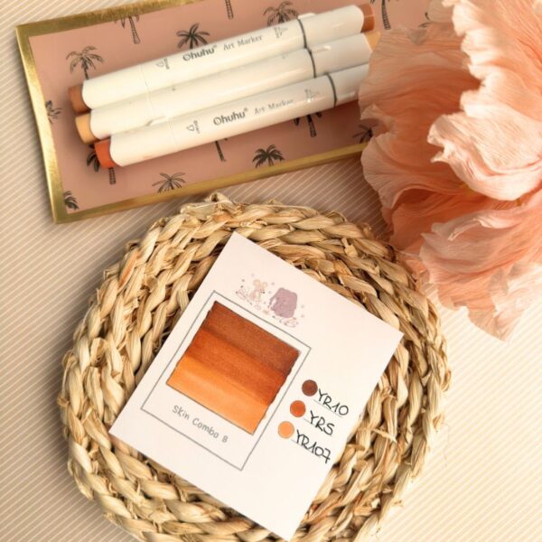 Ohuhu combo 8: skin tone (3+1)