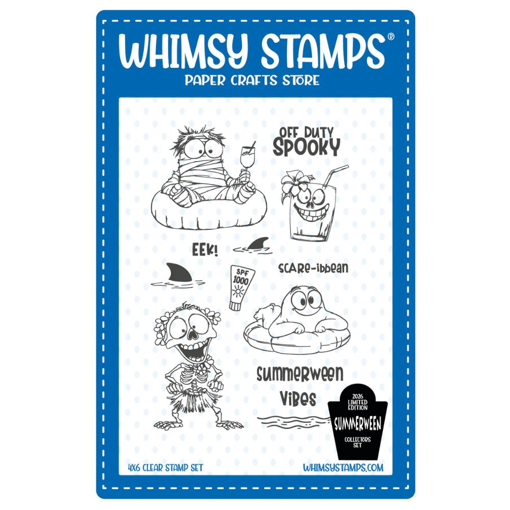 Sello Summerween Vibes. Whimsy stamps 1 Sello Summerween Vibes. Whimsy stamps