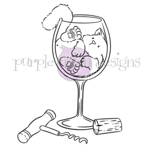 Sello Bottoms Up- Chilliezgraphy. Purple onion designs