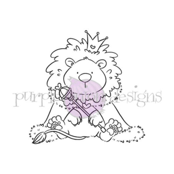 Sello  King Lion - Chilliezgraphy. Purple onion designs