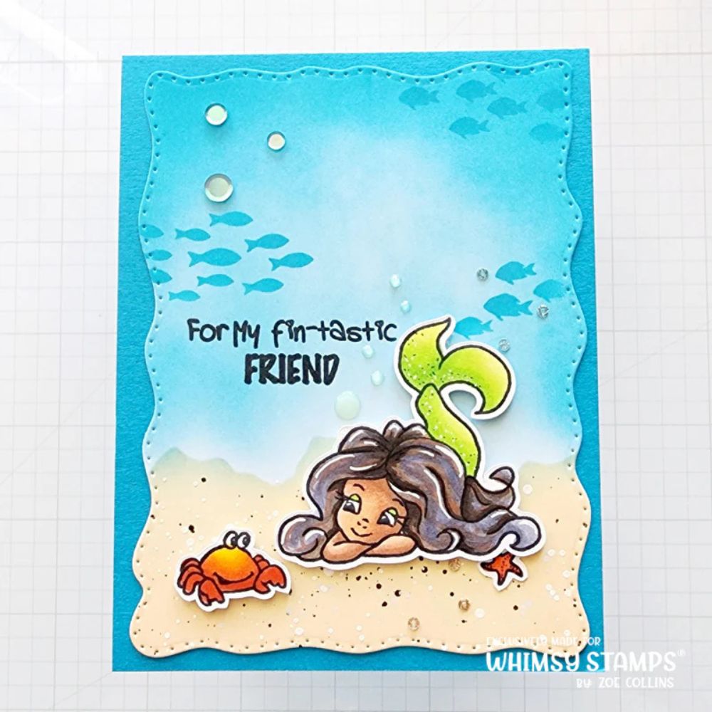 Sello Mermaid Moments. Whimsy stamps 3 Sello Mermaid Moments. Whimsy stamps - Imagen 3